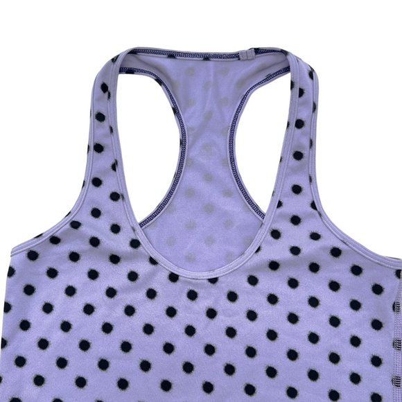LULULEMON Cool Racerback High Noon Dot Lilac & Black - Picture 3 of 9